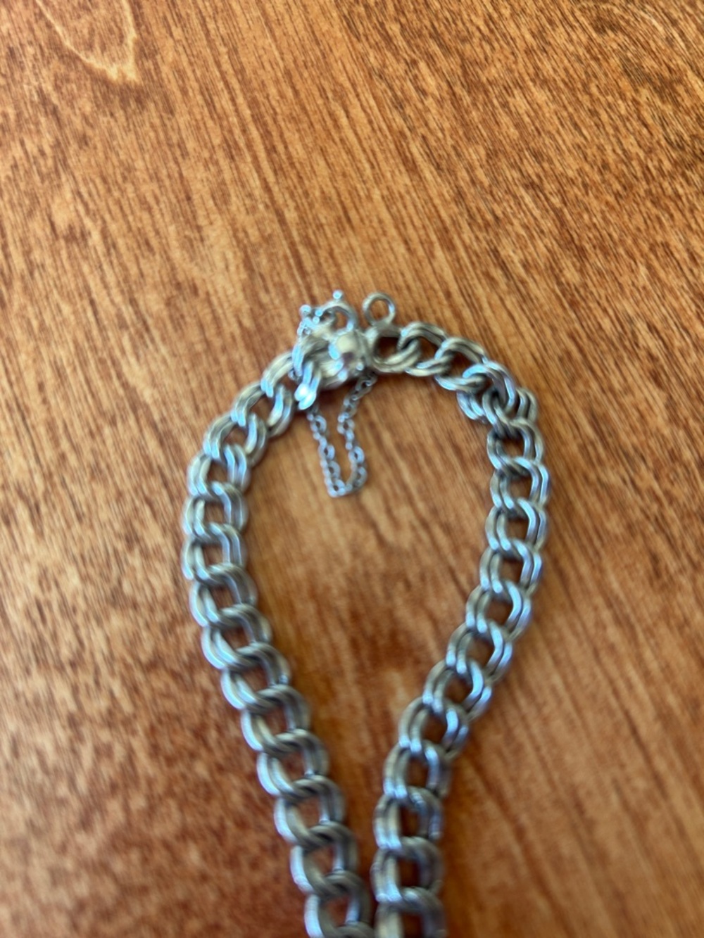 Vintage Sterling Silver Graduation Day Clasped Bracelet - Picture 4 of 8